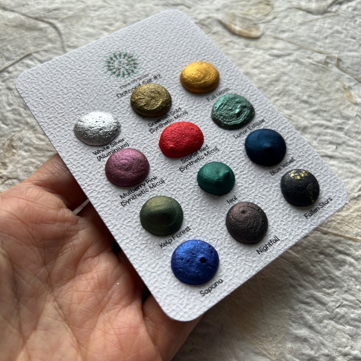 Dotcard #2 - 12 Colour Samples