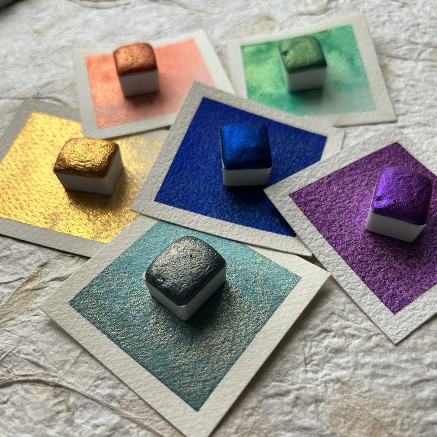The Bright Palette - Set of 6 half pans