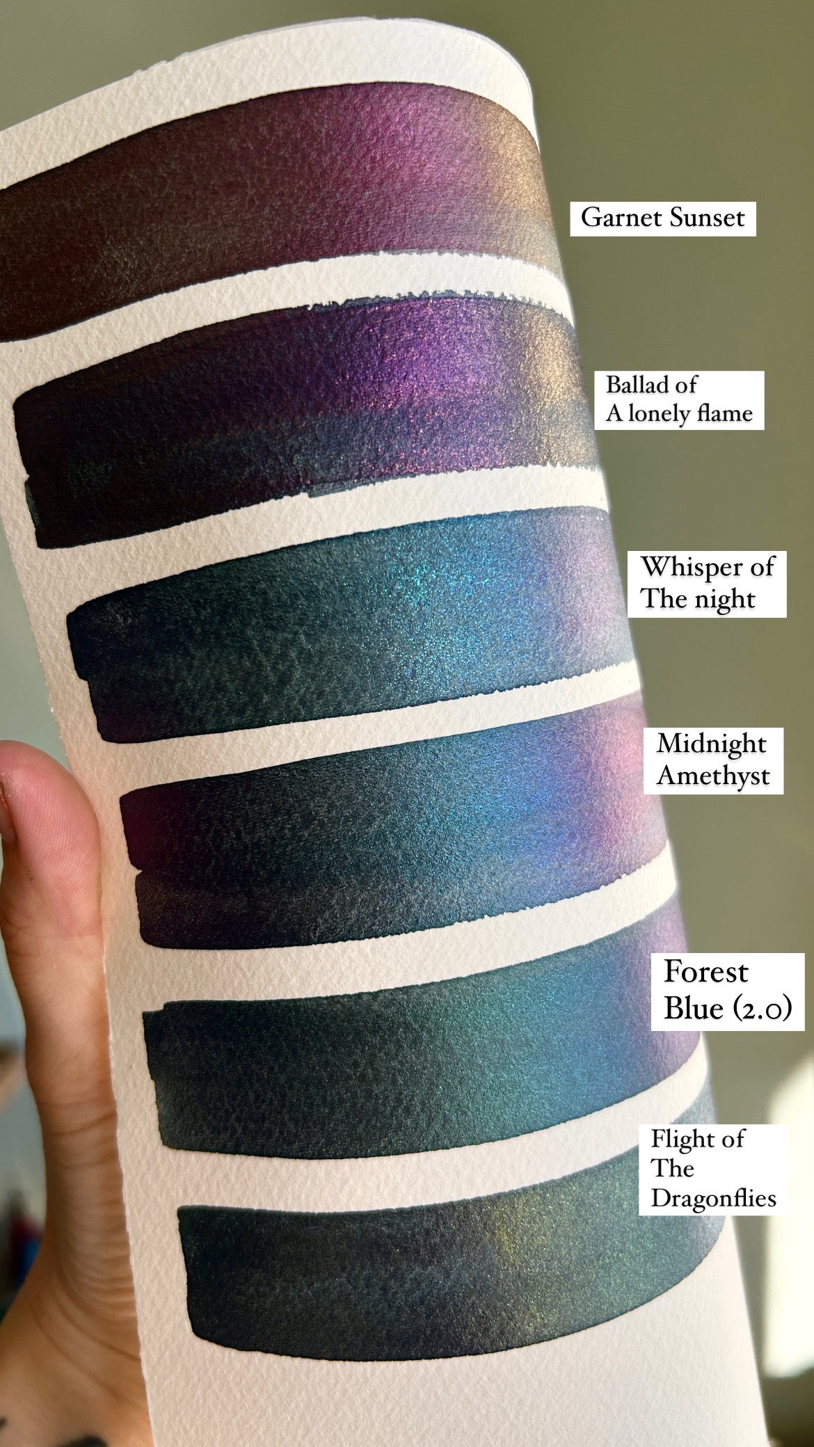 "Flight of the Dragonflies" - Dark Chameleon Colourshifter
