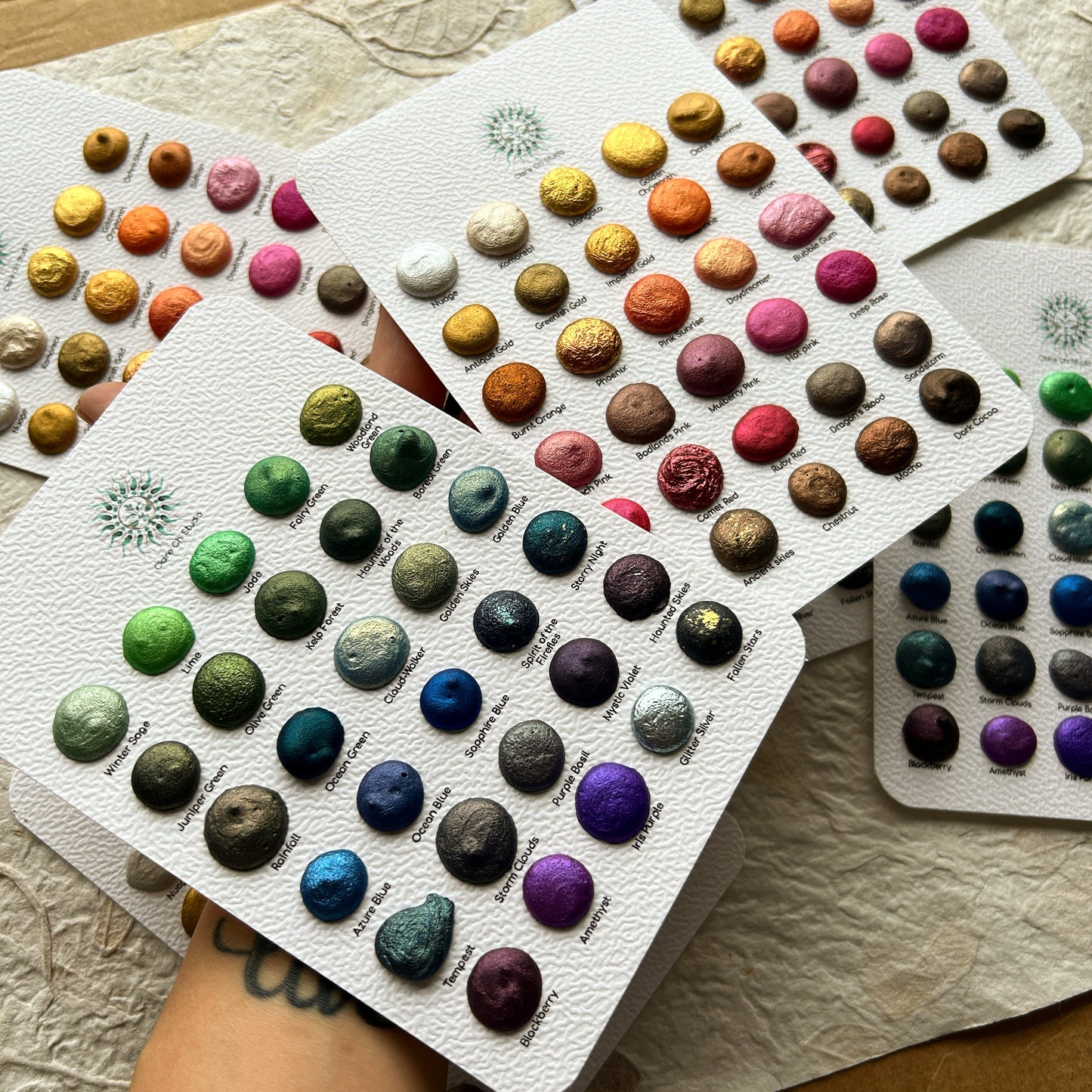 Set of 60 dots - Random Assortment of 60 colours