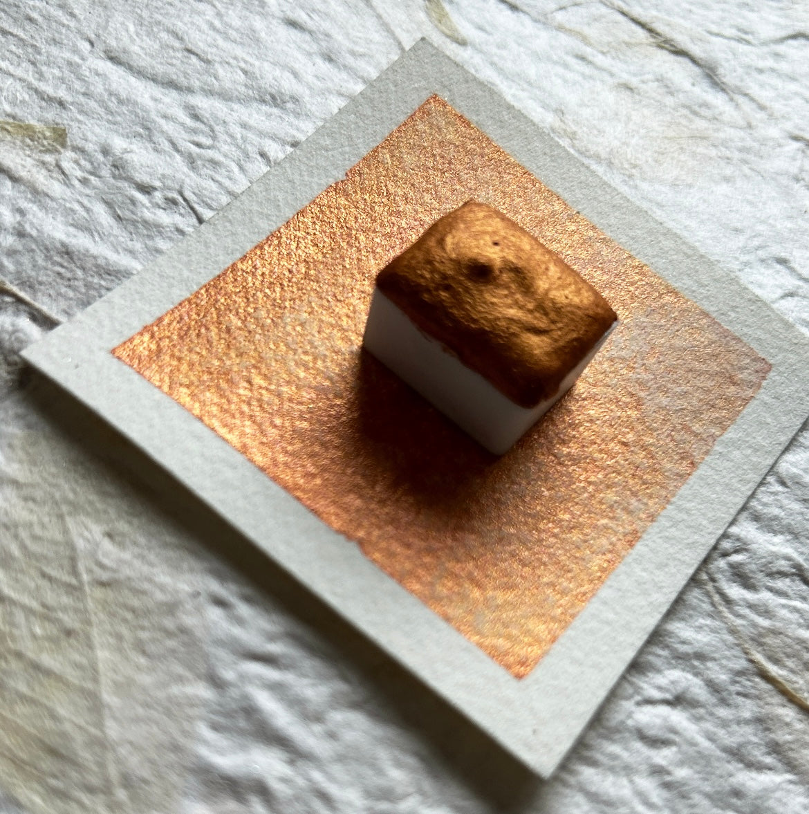 "Apricot" - Synthetic Mica
