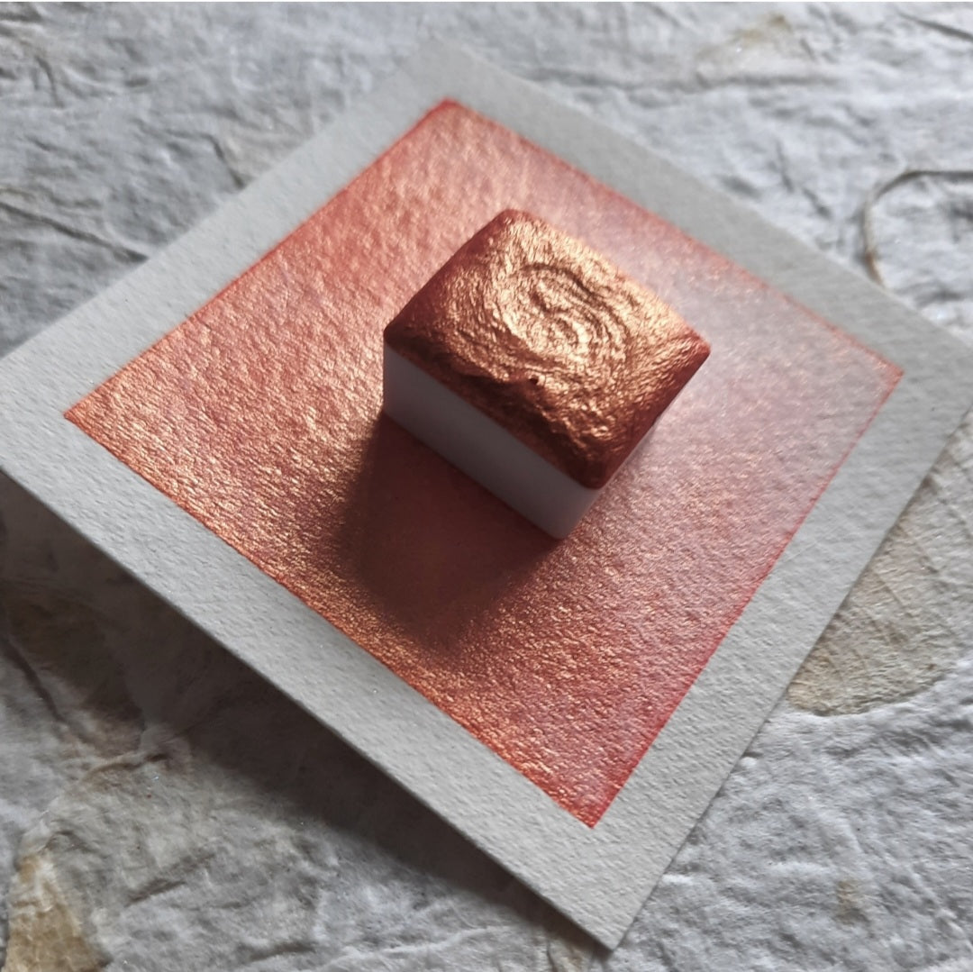"Daydreamer" - Gold/Pink Duotone Shimmer
