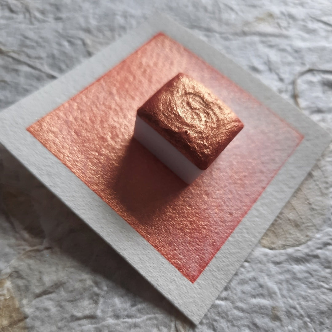 "Daydreamer" - Gold/Pink Duotone Shimmer