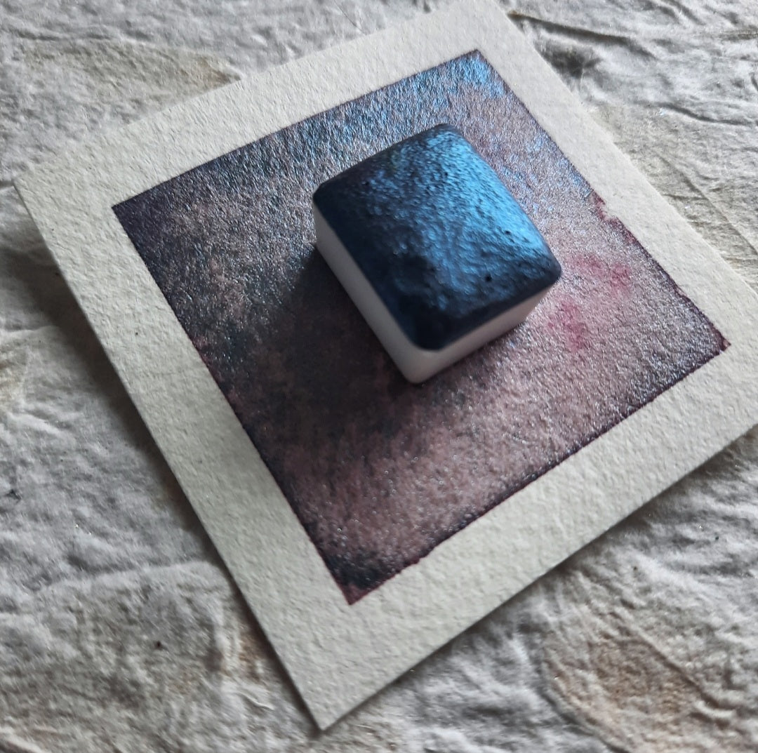 Synthetic Mica - "Dragon Skin" - Pink/Blue Shimmer