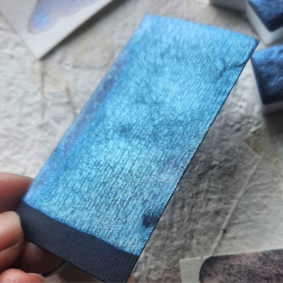 Synthetic Mica - "Dragon Skin" - Pink/Blue Shimmer