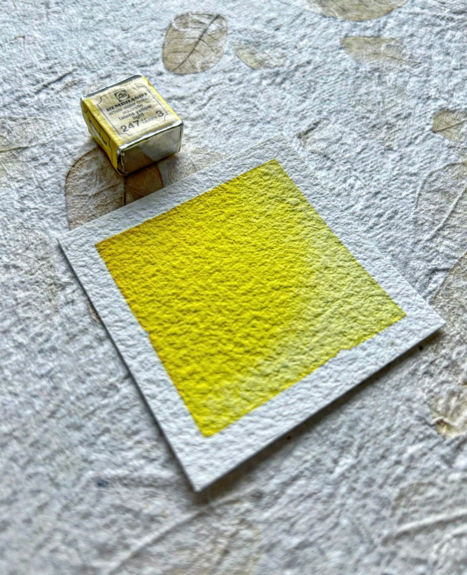 "Talens Yellow Light" - Vintage Rembrandt Watercolours - 70's/80's