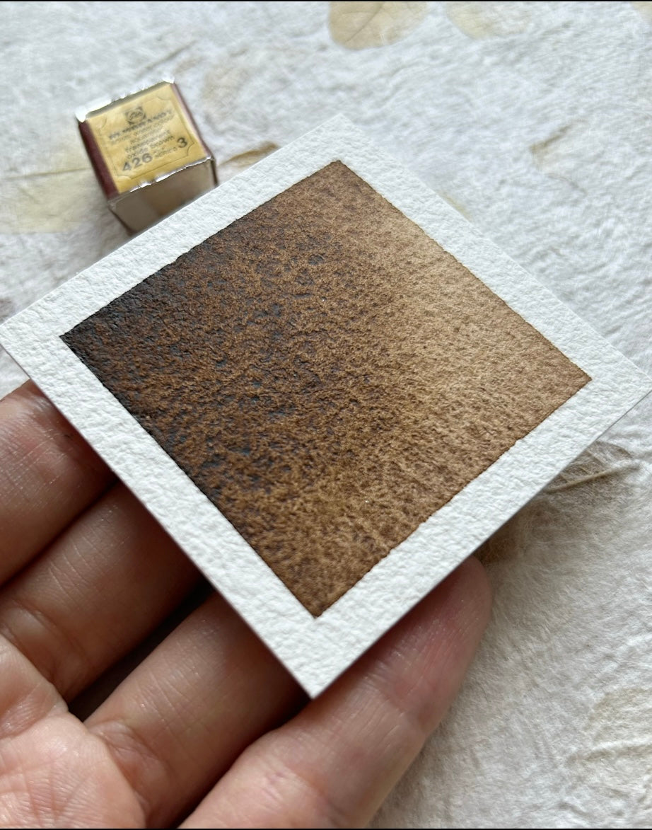 "Transparent Oxide Brown" - Vintage Rembrandt Watercolours - 70's/80's