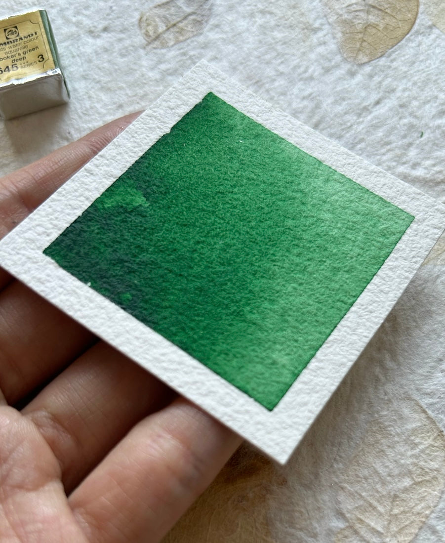 "Hooker's Green Deep" - Vintage Rembrandt Watercolours - 70's/80's