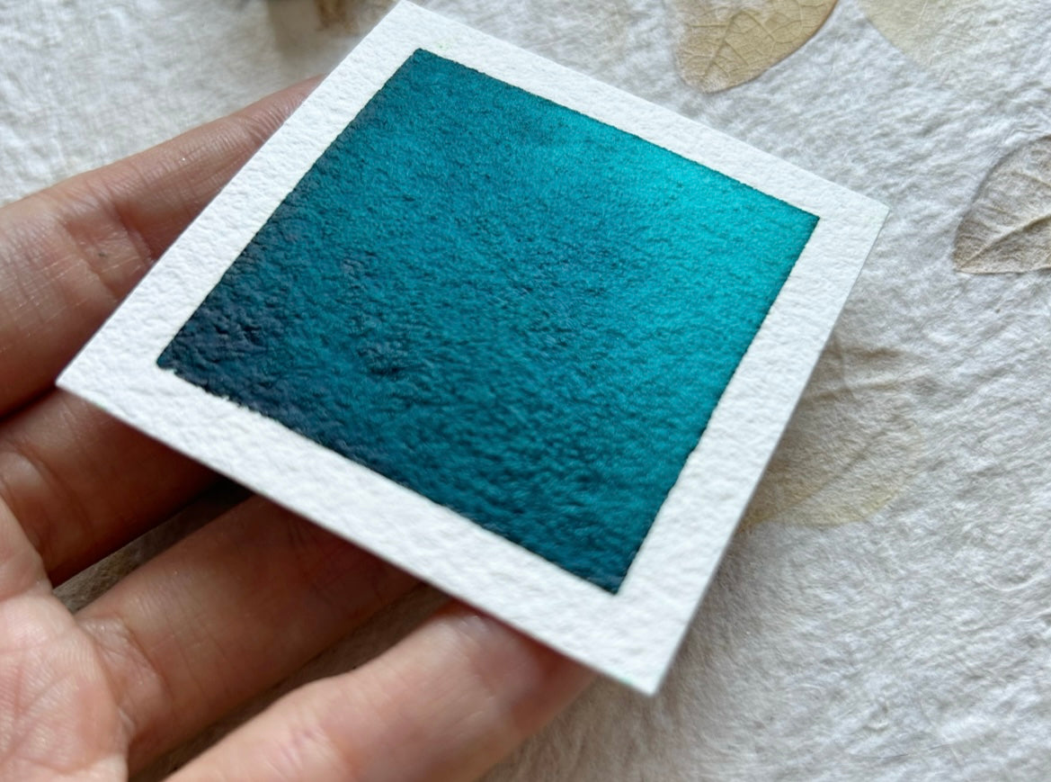 "Rembrandt Bluish Green" - Vintage Rembrandt Watercolours - 70's/80's