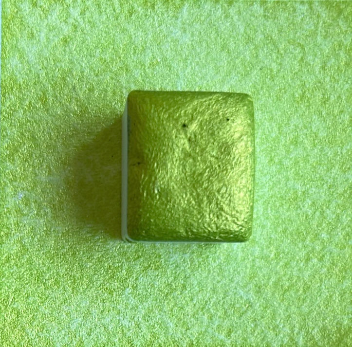 ✹New✹ "Chartreuse Yellow" - Synthetic Mica Greenish Yellow Shimmer - Individual Pan