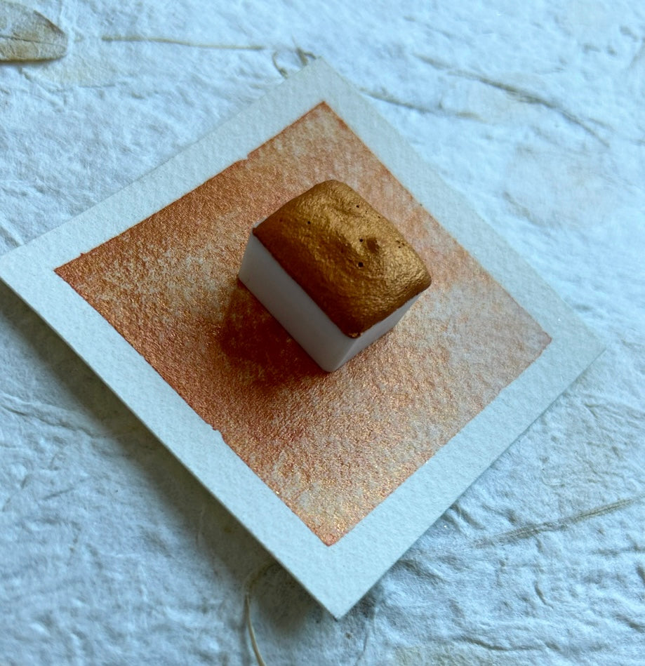 "Apricot" - Synthetic Mica