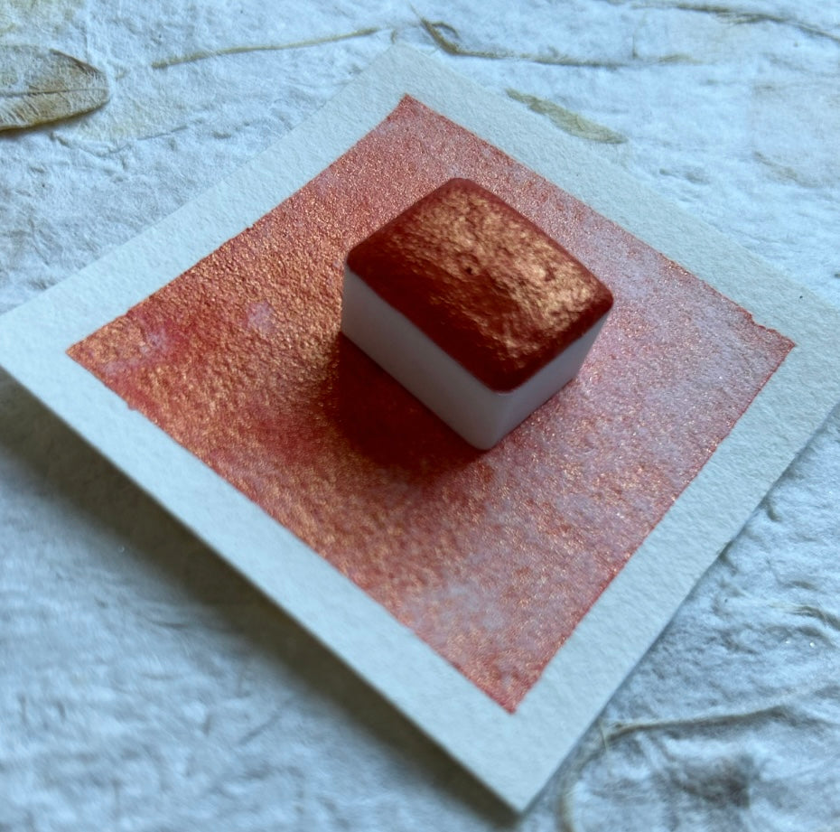 "Pink Sunrise" - Synthetic Mica