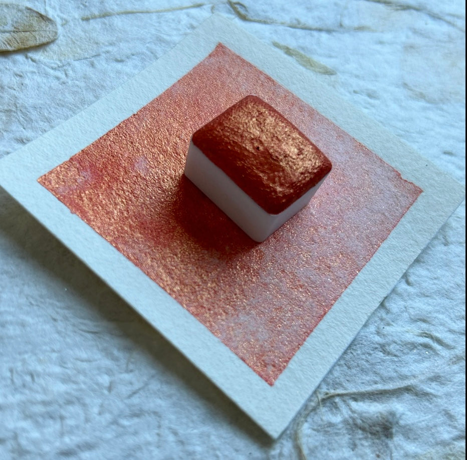 "Pink Sunrise" - Synthetic Mica