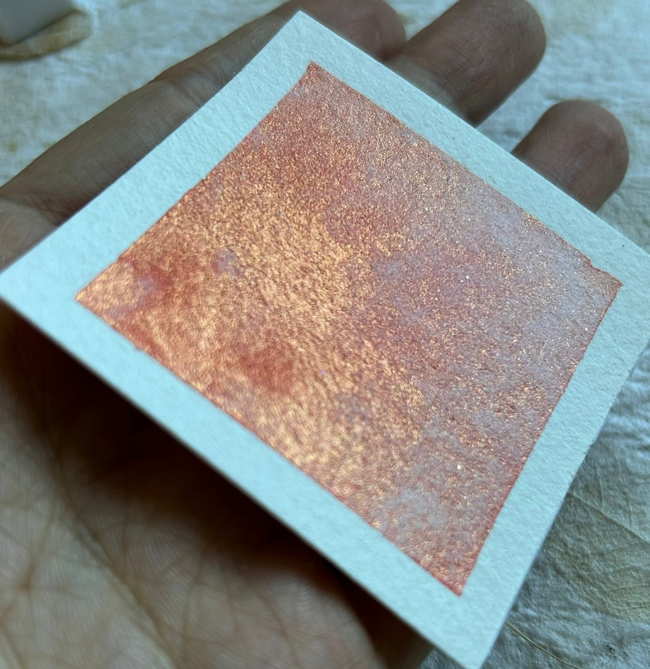 "Pink Sunrise" - Synthetic Mica