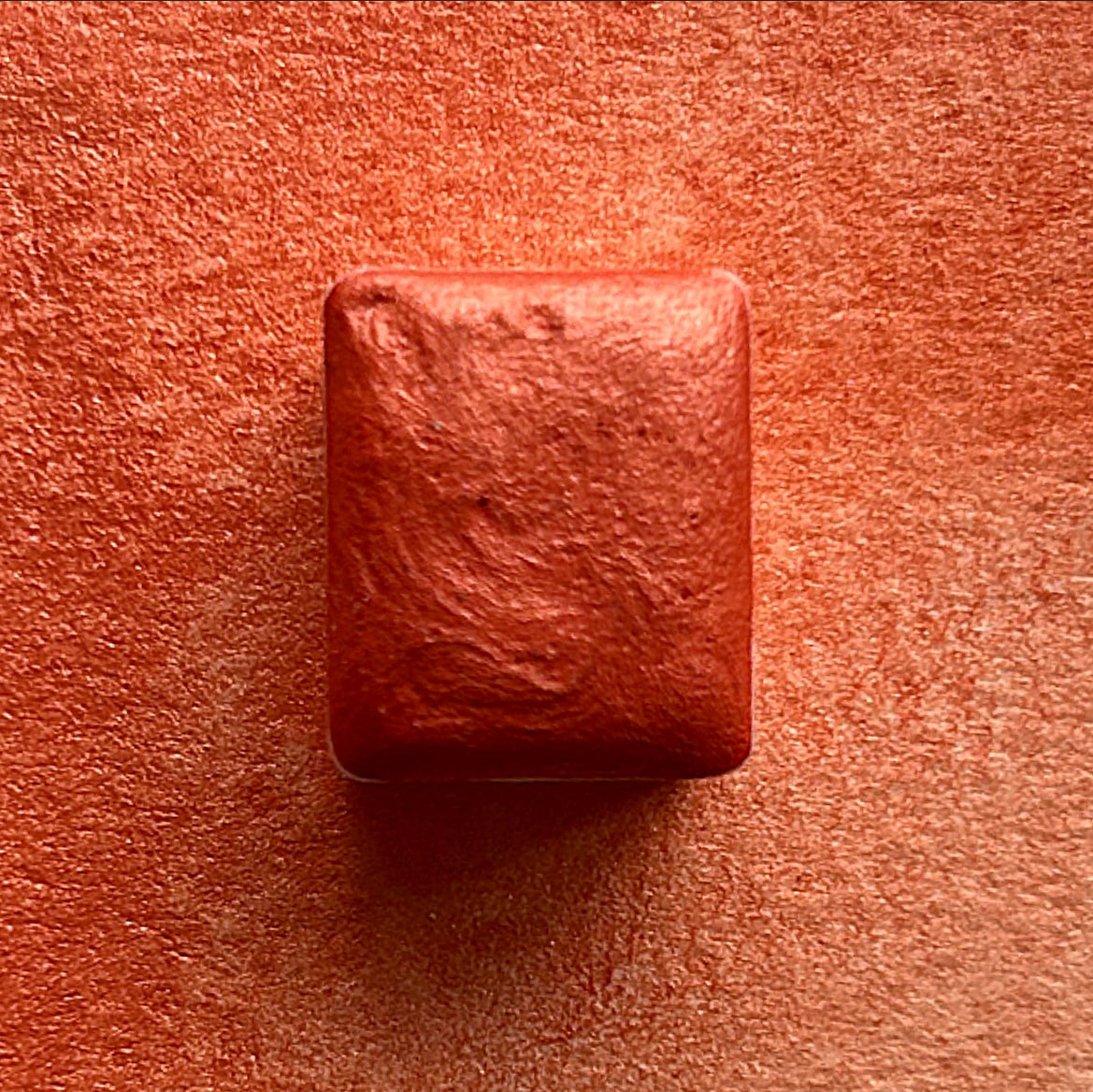 "Sunset Orange" - Bright Orange Shimmer