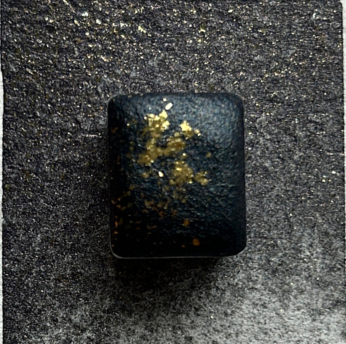 "Fallen Stars" - Black Shimmer w/ Gold Mica Flakes