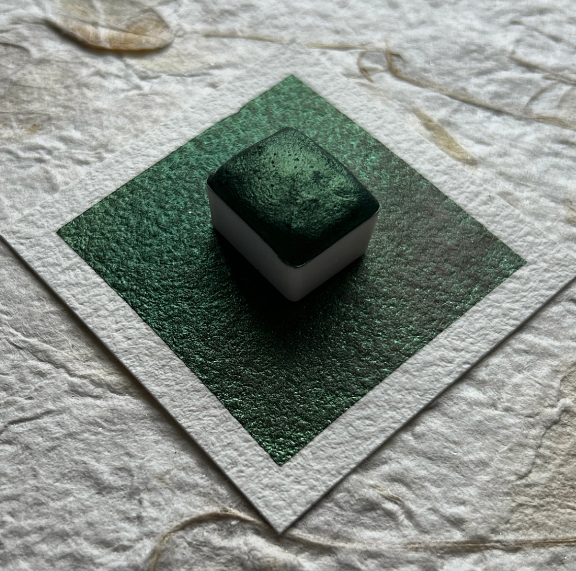 "Boreal Green" - Dark Green Shimmer