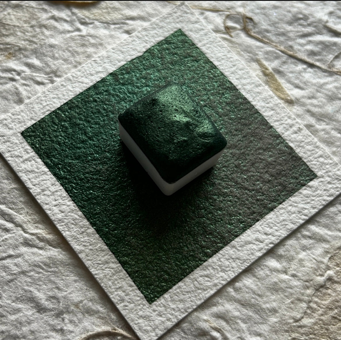 "Boreal Green" - Dark Green Shimmer