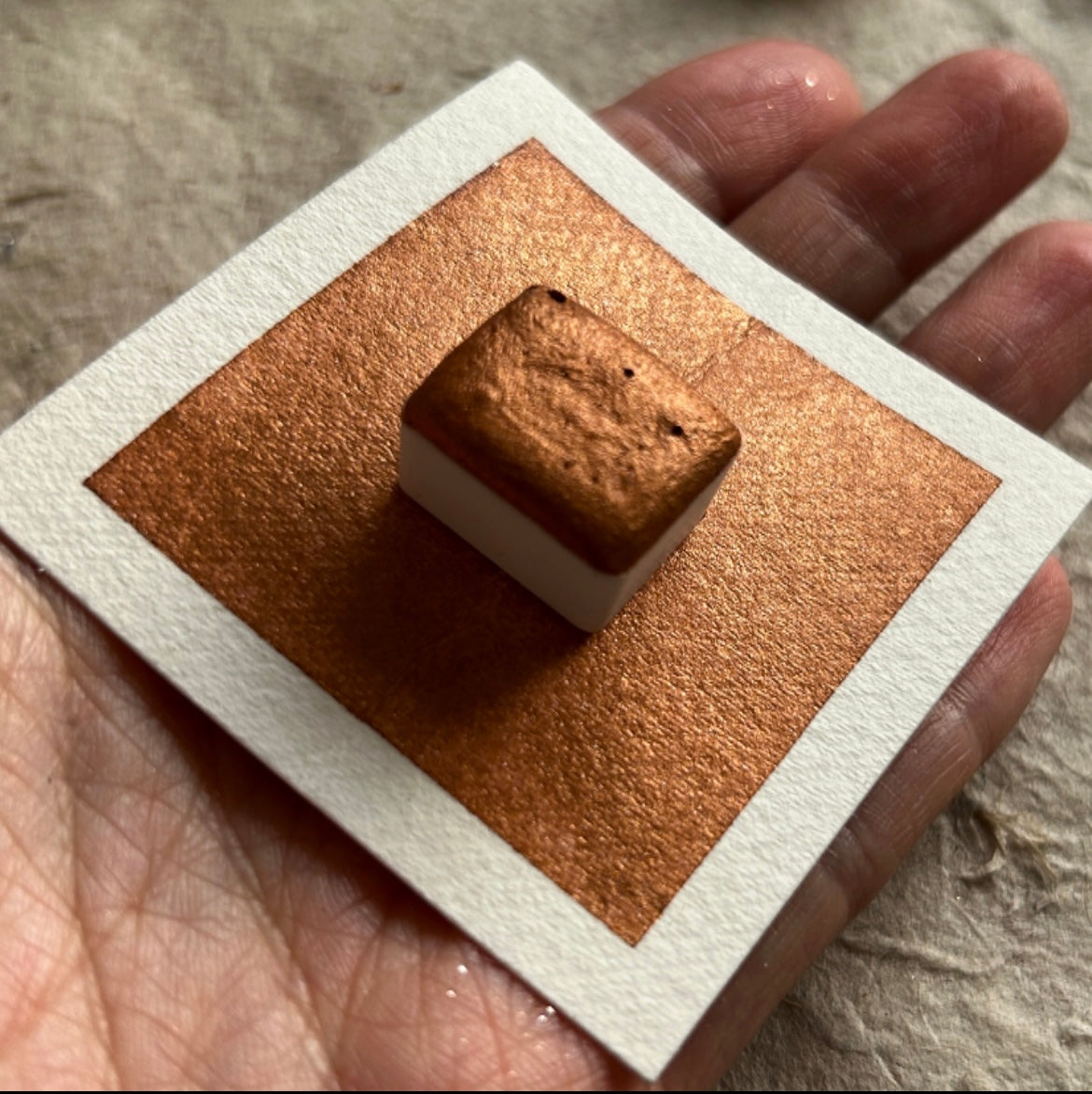 Saffron - Synthetic Mica