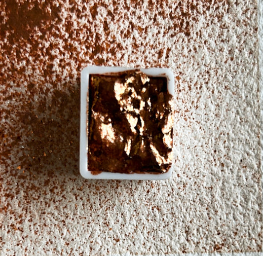 "Starburst" - Synthetic Mica - Chunky Bronze Flakes