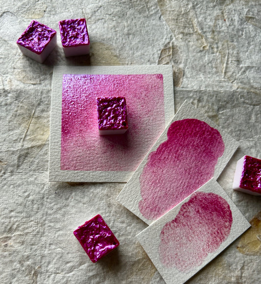 "Electric Pink Sparkle" - Chunky Flakes