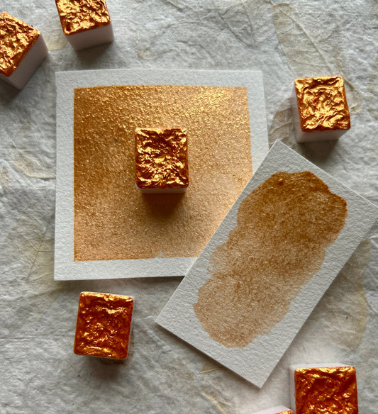 "Orange Sparkle" - Chunky Flakes