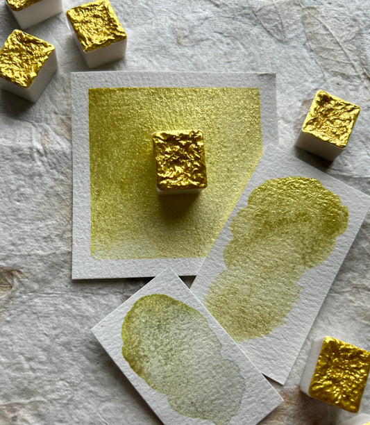 "Yellow Sparkle" - Chunky Flakes