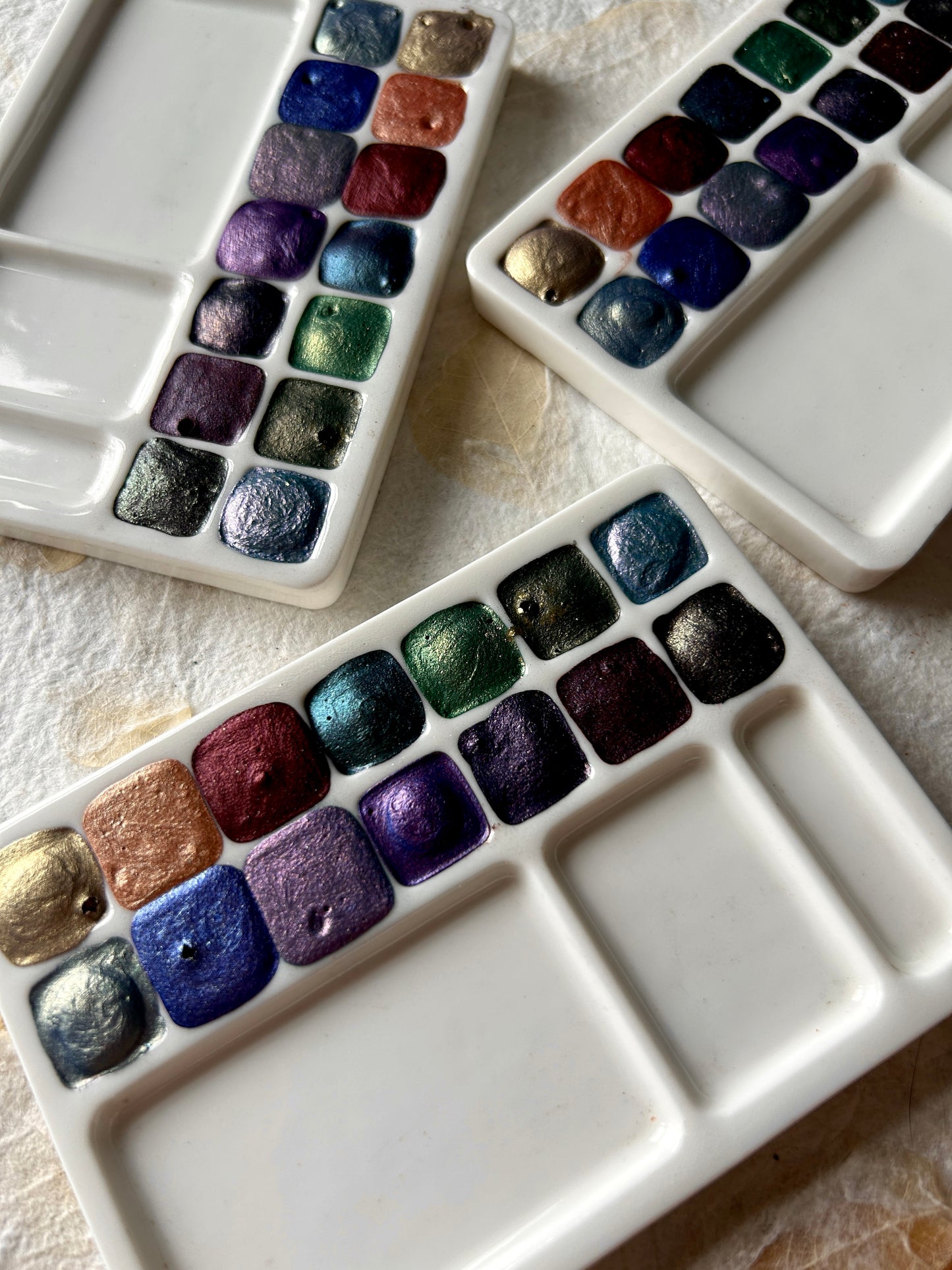 ✨B-GRADE✨ 14 Colour Ceramic Palette from Sugar Elephant Art