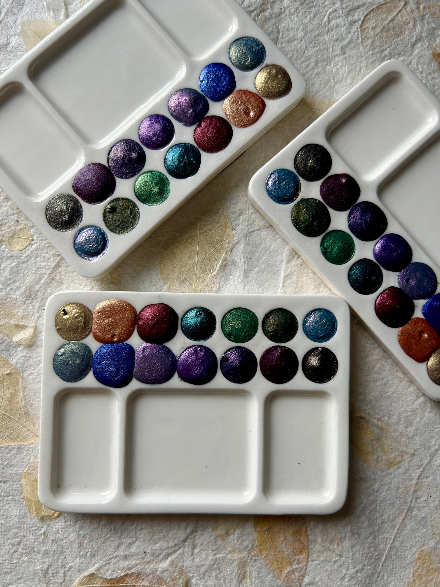 ✨B-GRADE✨ 14 Colour Ceramic Palette from Sugar Elephant Art