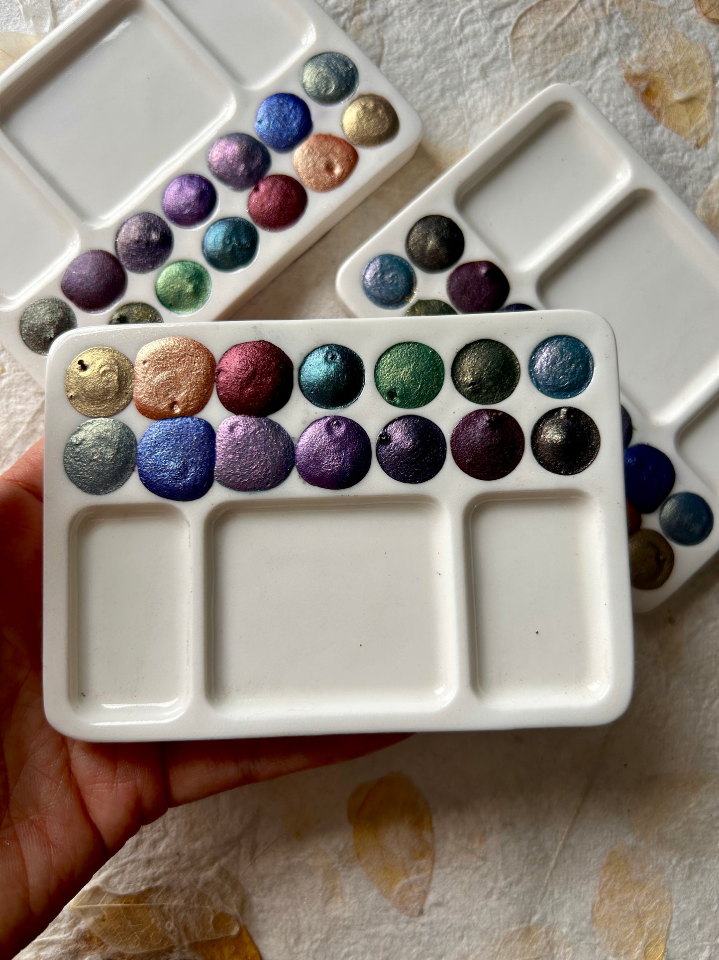 ✨B-GRADE✨ 14 Colour Ceramic Palette from Sugar Elephant Art