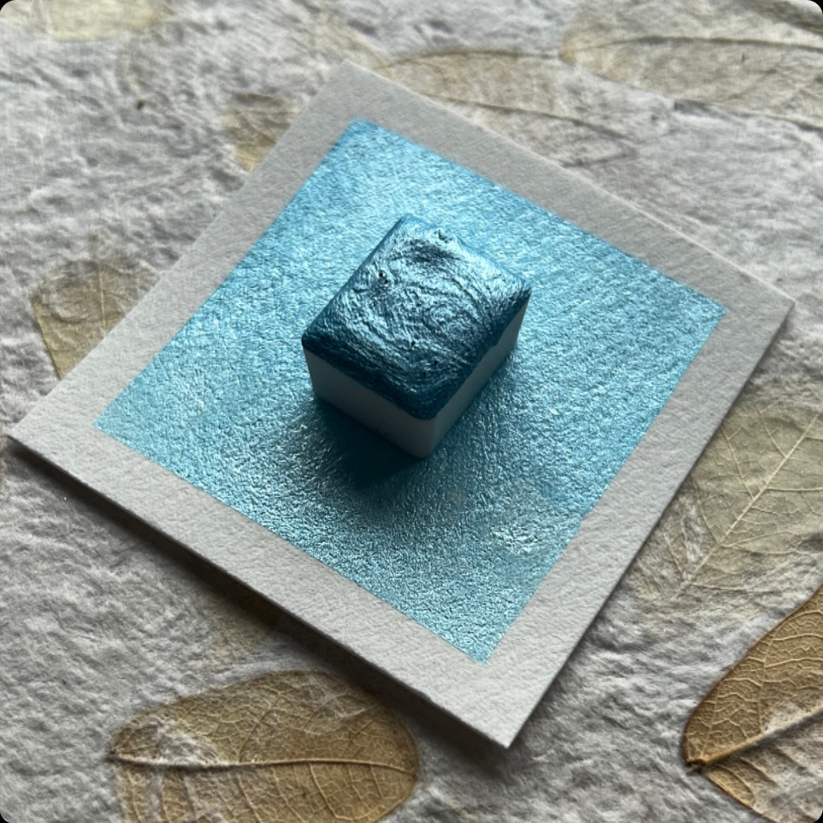 "Icy Blue" - Pastel Blue Shimmer