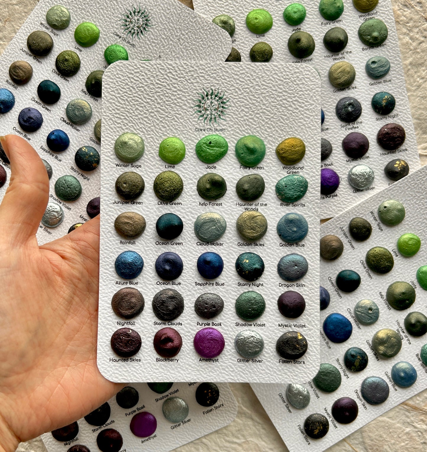 Dotcard Set B - Random Assortment of 30 colours