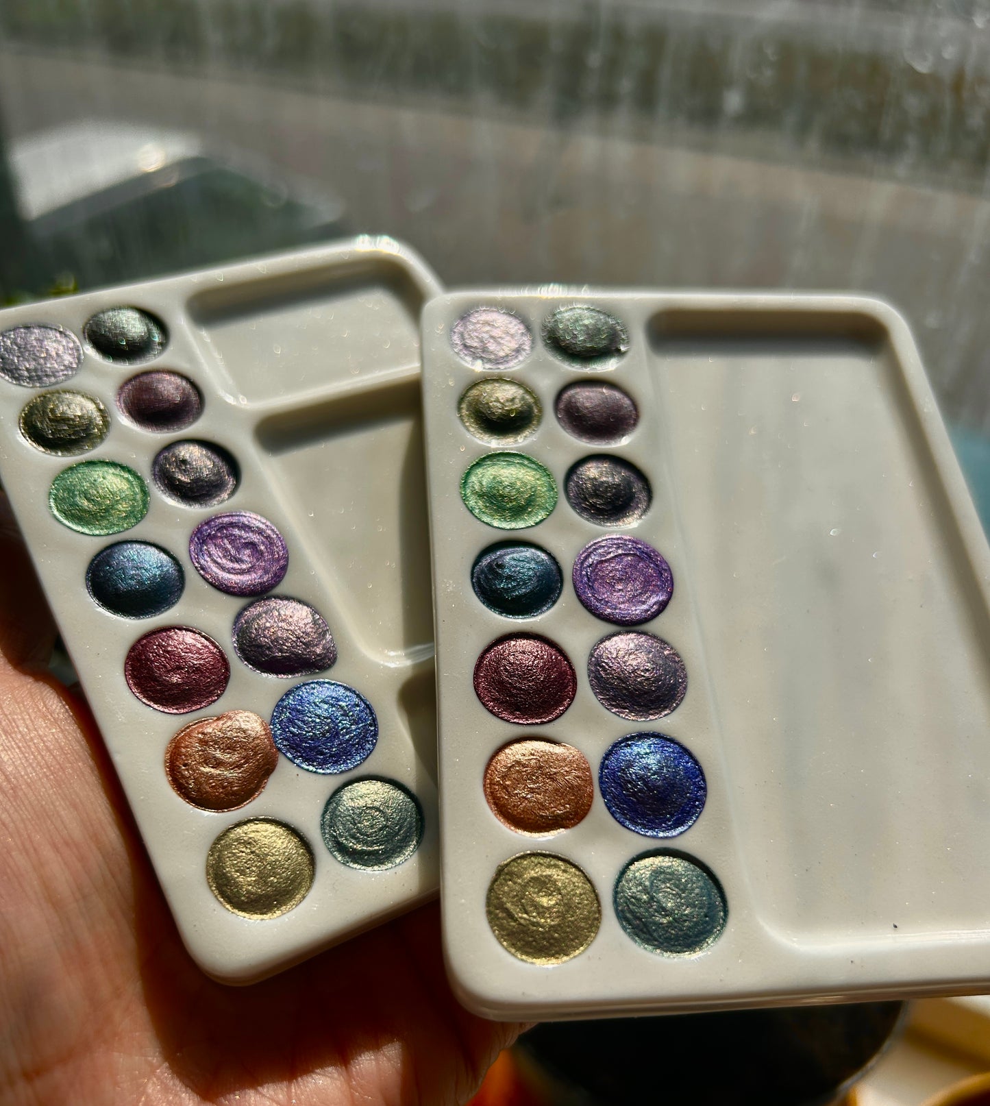 ✨B-GRADE✨ 14 Colour Ceramic Palette from Sugar Elephant Art