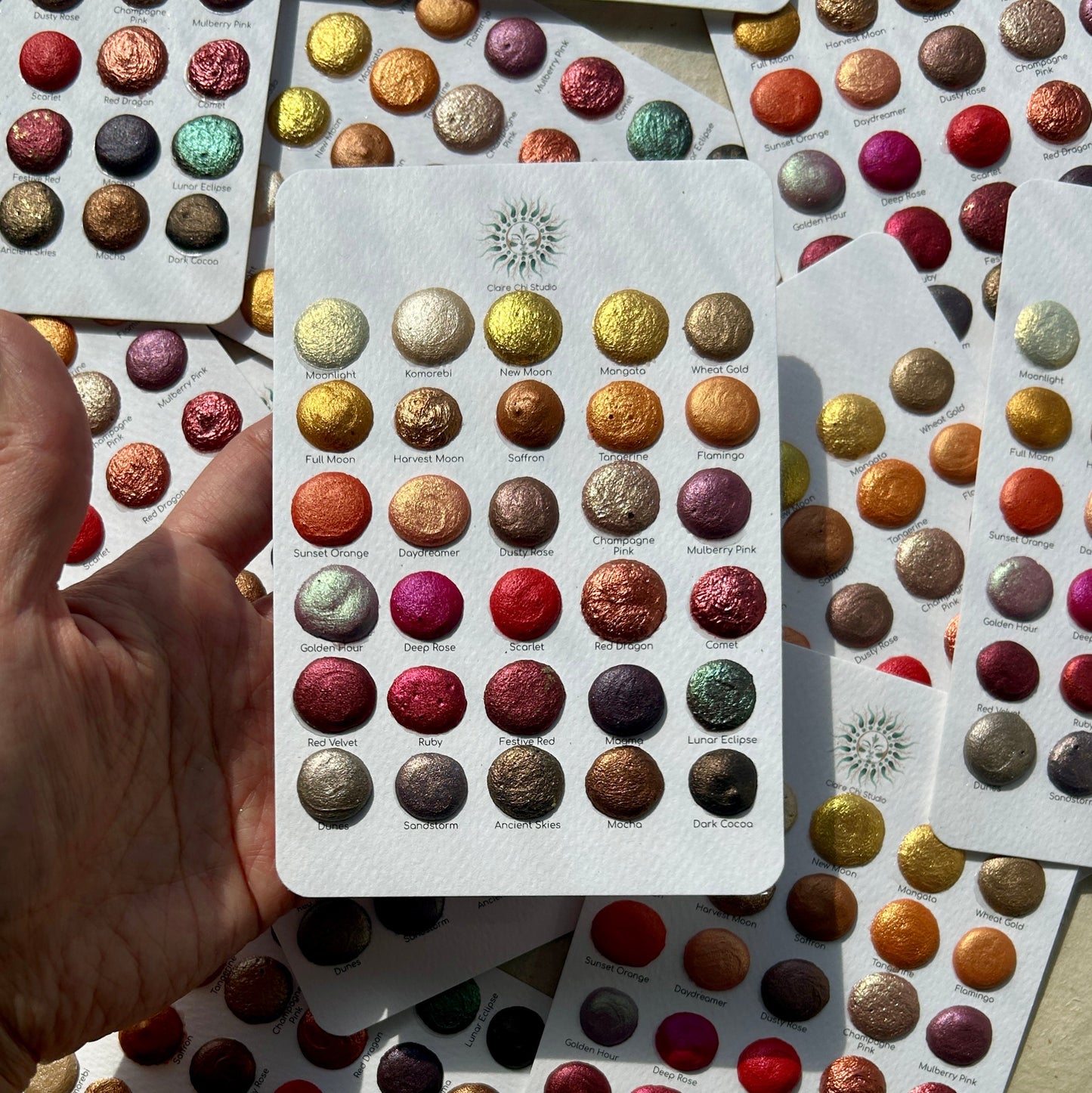 Dotcard Set A - Random Assortment of 30 colours