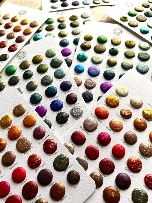Set of 60 dots - Random Assortment of 60 colours