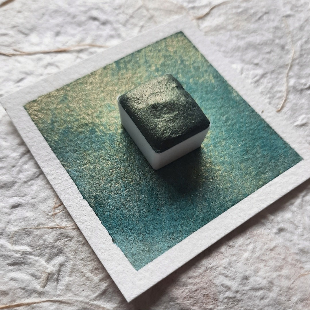 "Kelp Forest" - Bluish Green Shimmer