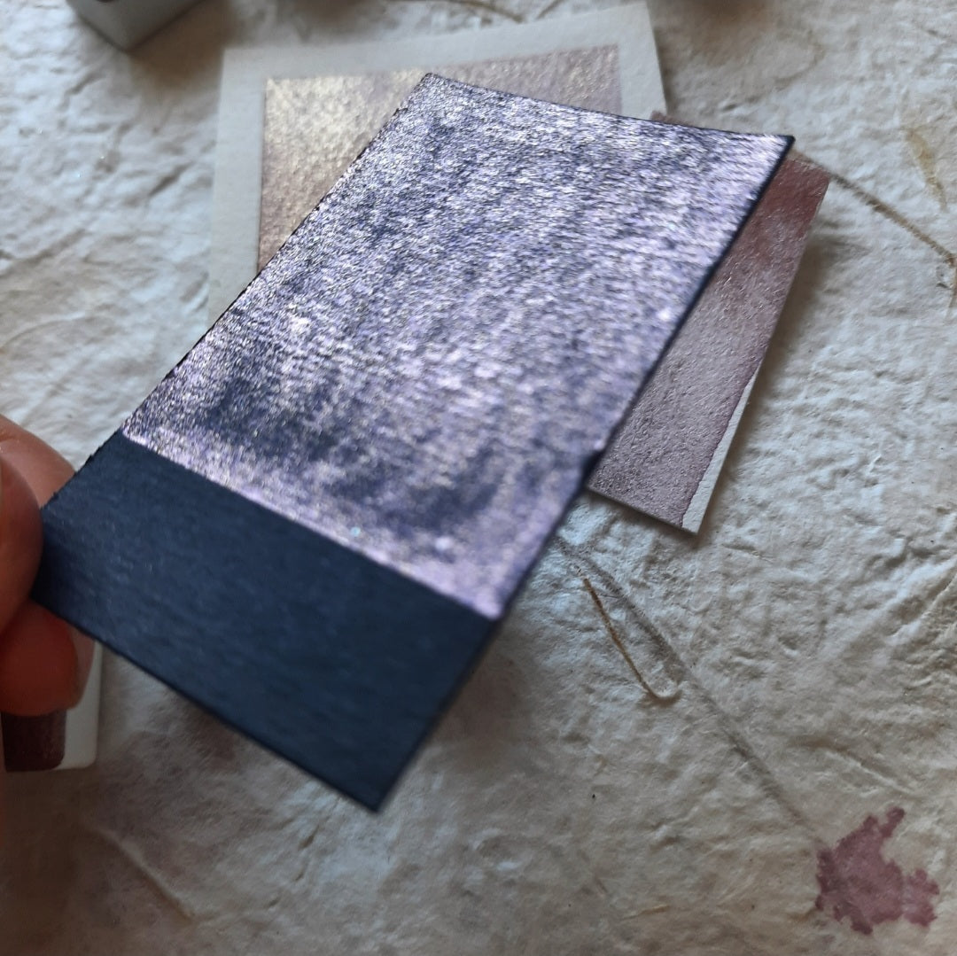 Synthetic Mica - "Misty Purple" - Purple/Gold Shimmer