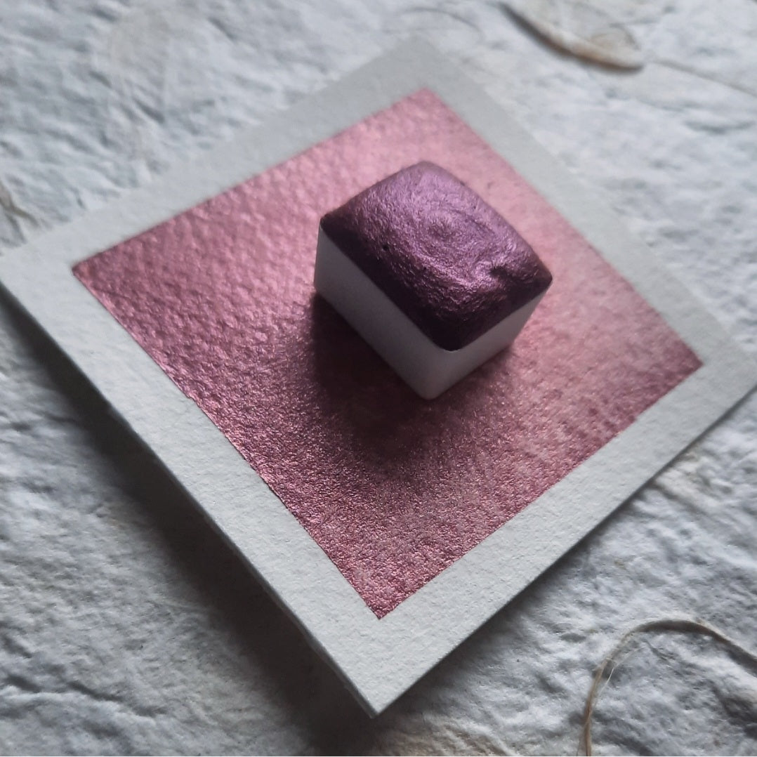 "Mulberry Pink" - Synthetic Mica