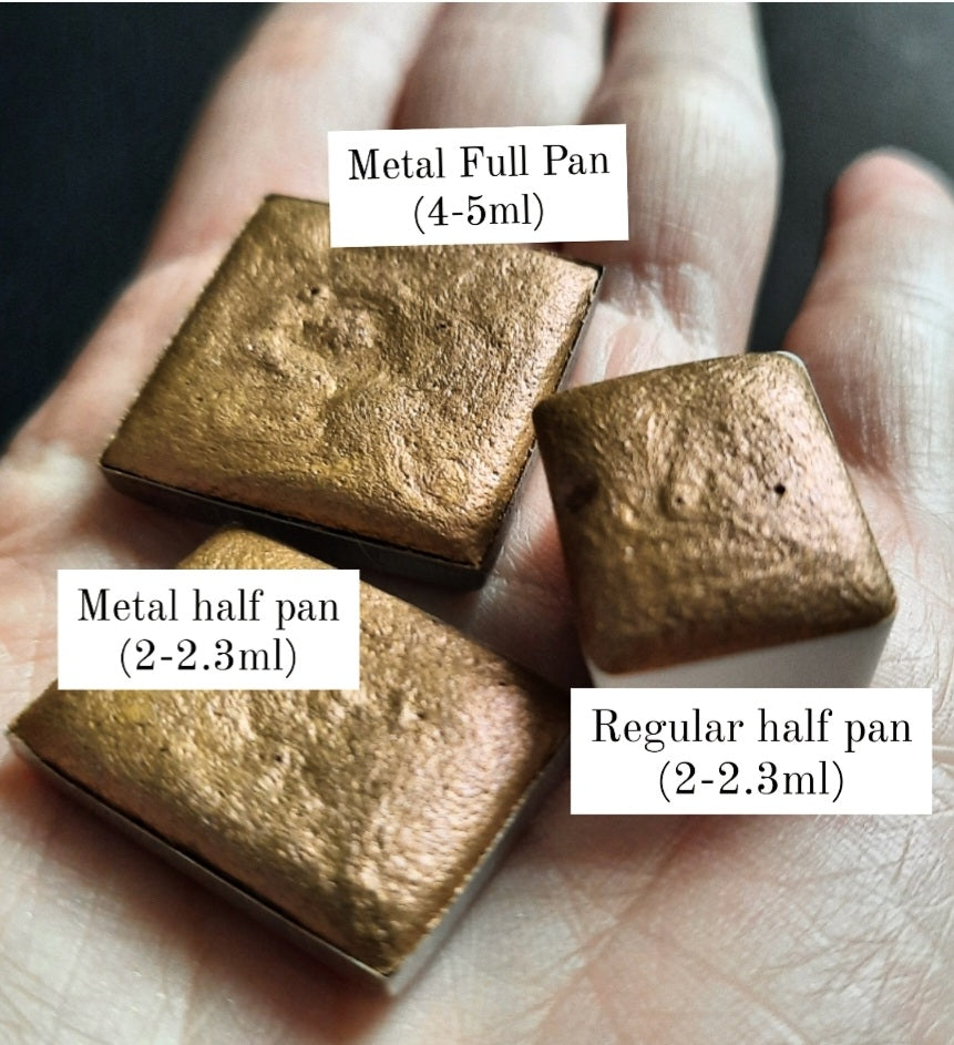 "Wanderer of the Fog" - Synthetic Mica - Individual Half or Full Pan