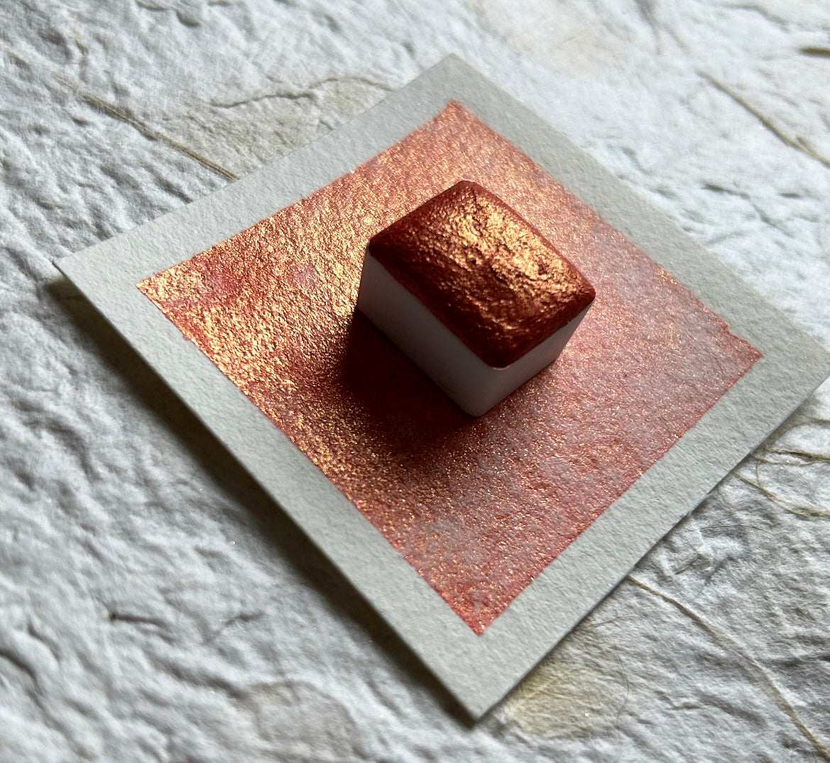 "Pink Sunrise" - Synthetic Mica