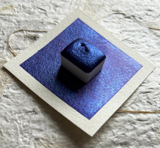 "Sapanā" - Violet/Blue Shimmer