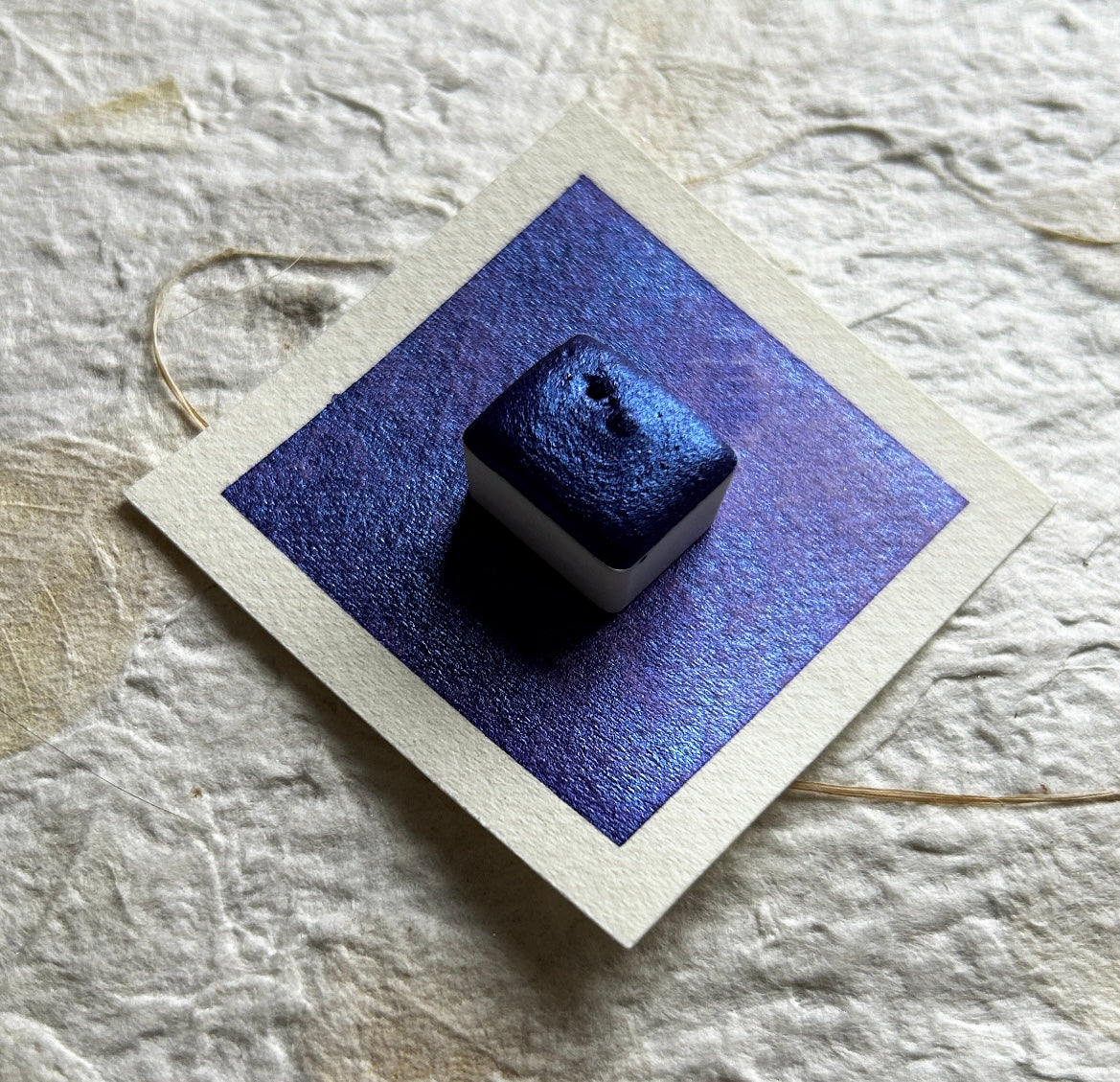 "Sapanā" - Violet/Blue Shimmer