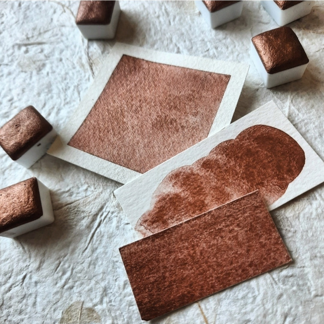 "Saharan Orange" - Synthetic Mica