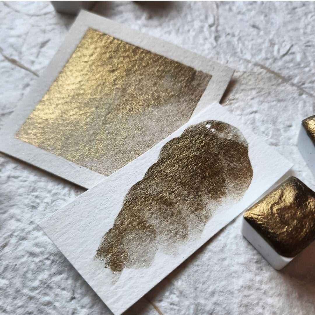"Greenish Gold" - Synthetic Mica