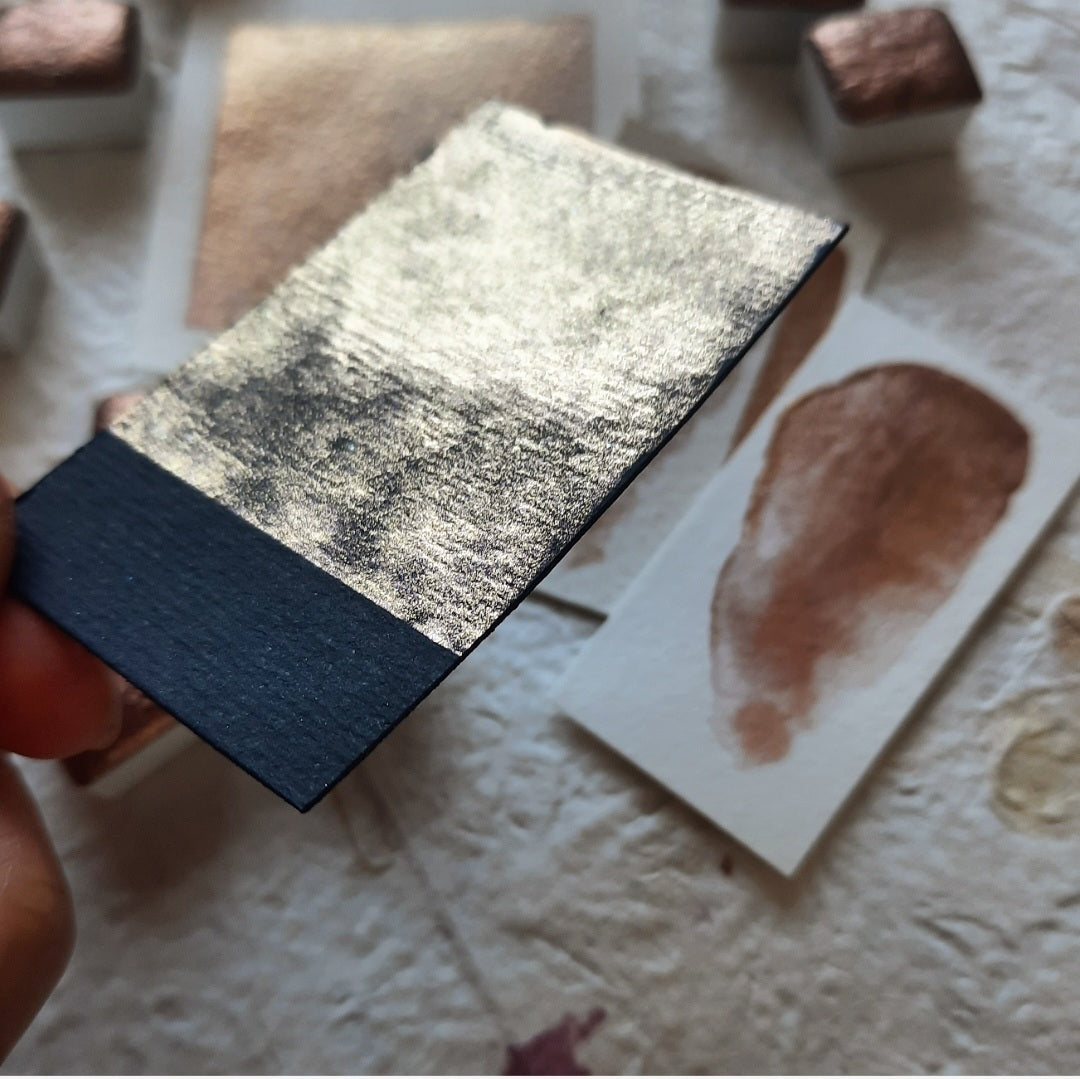 "Sunrise Gold" - Synthetic Mica