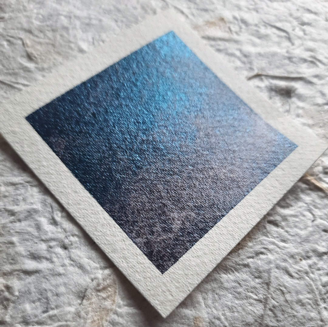 "Tempest Blue" - Duochrome Blue/Violet Shimmer - Individual Pan