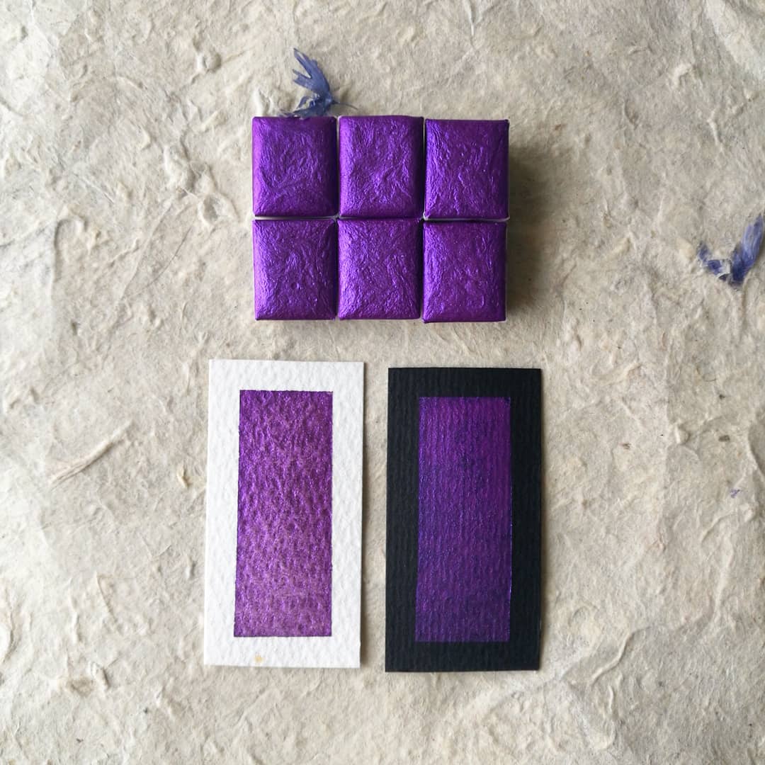 "Amethyst" - Bright Purple Shimmer