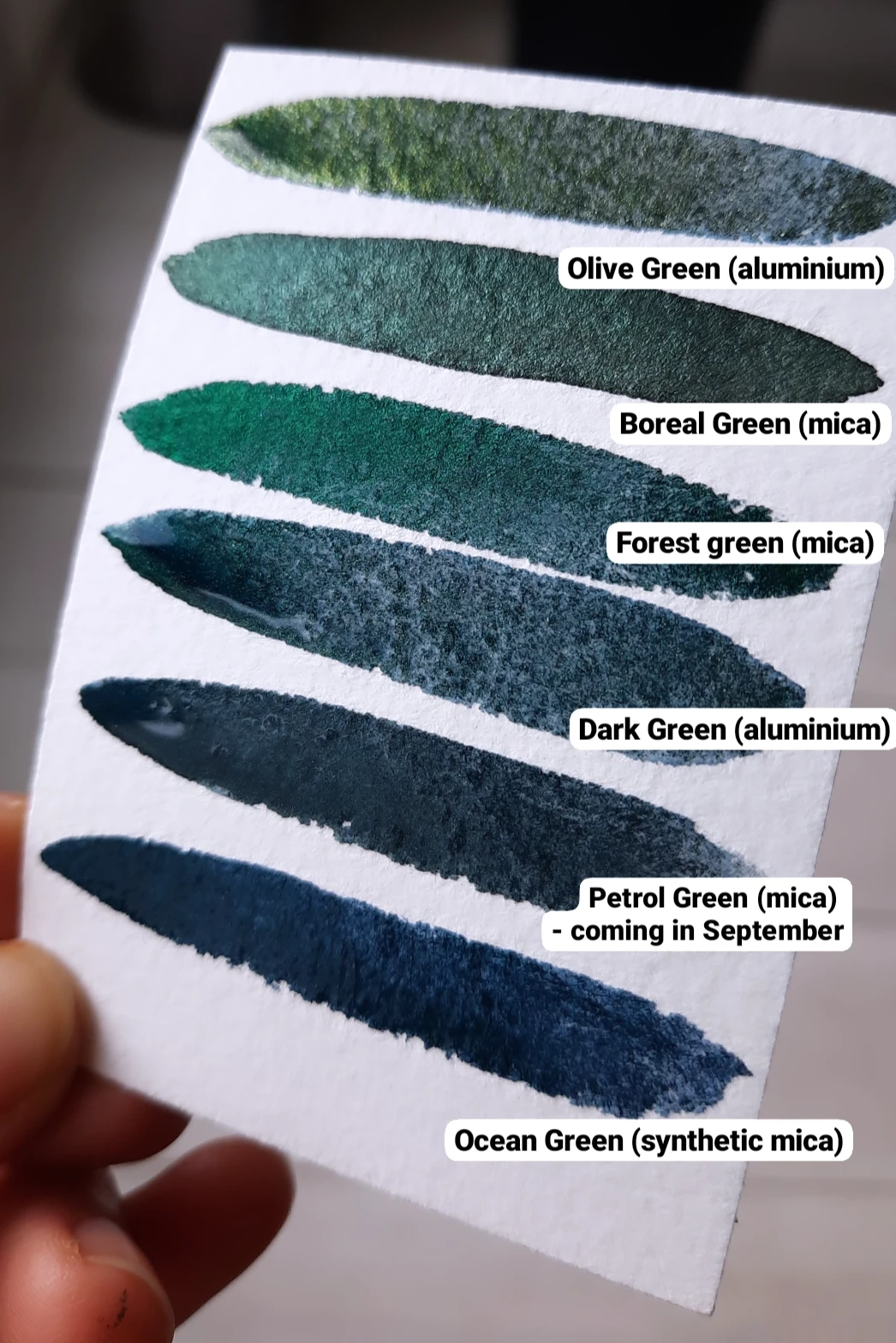 "Dark Green" - Aluminium Pigment