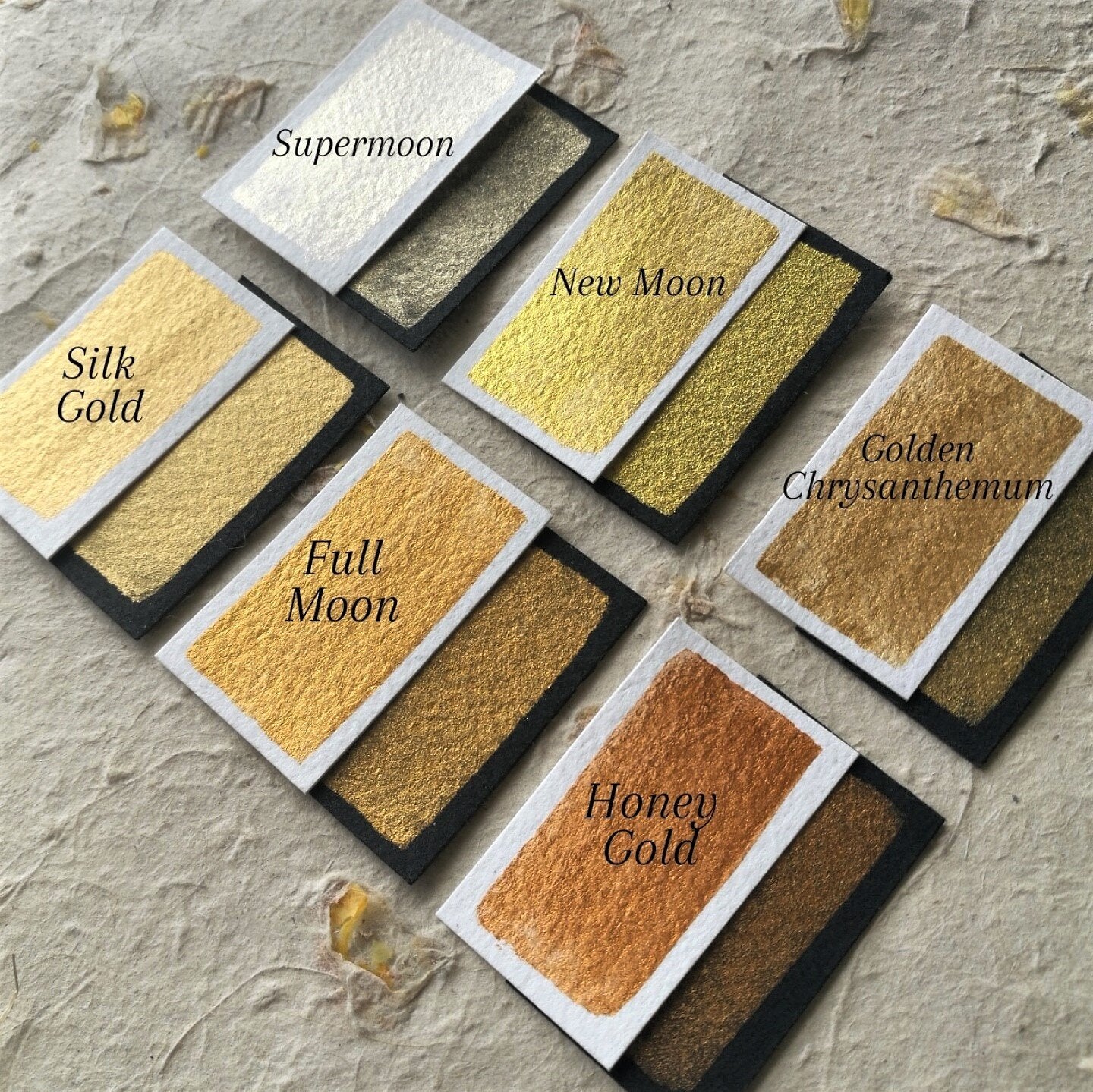 "Full Moon" - Warm Gold Shimmer