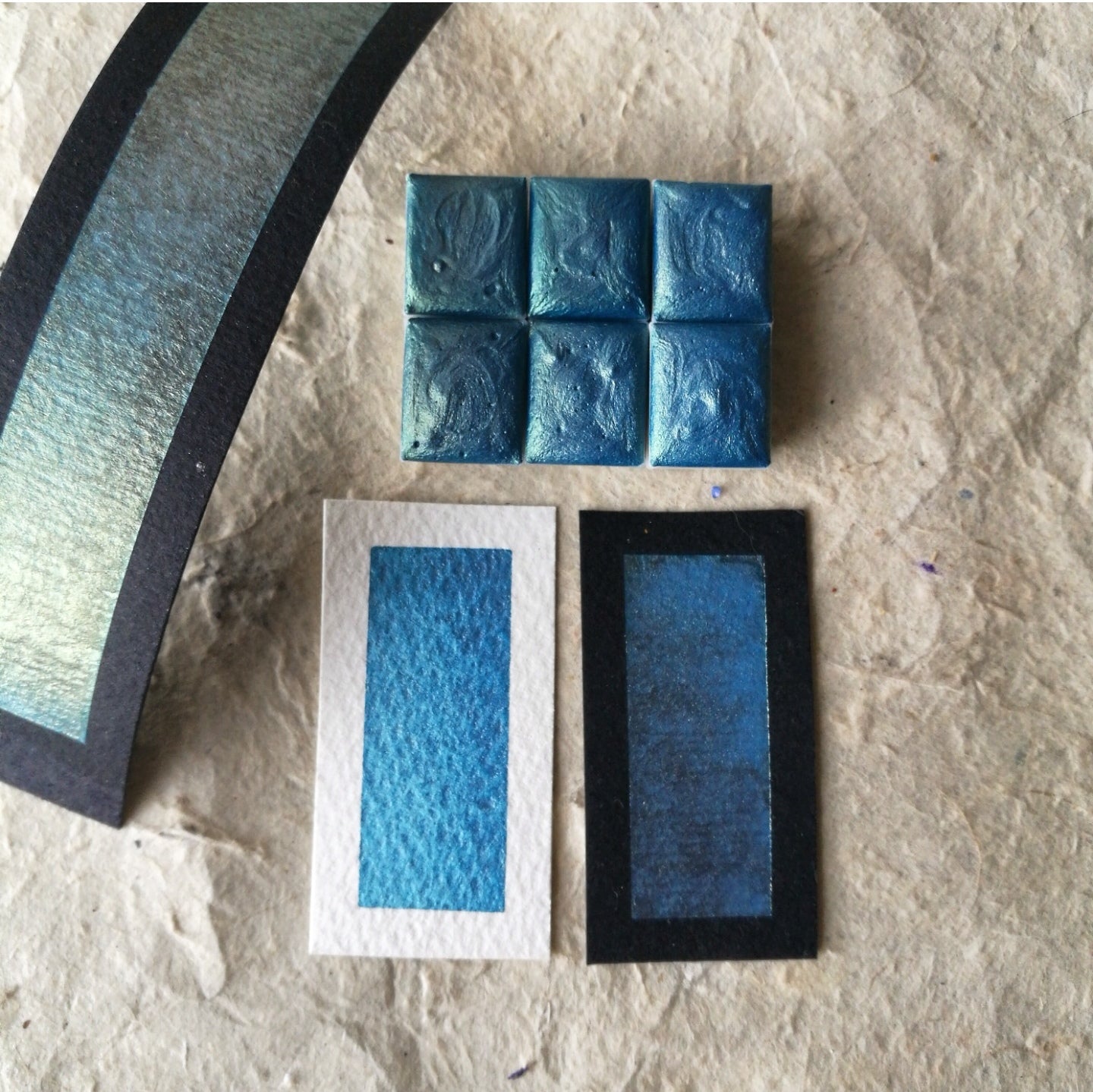 "Golden Blue" - Gold/Blue Duotone